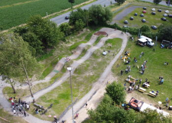 Activity-Park Brochterbeck Drohnenperspektive von oben