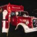 Coca-Cola-Truck in Leeden?? Nikolaus besucht Feierabendmarkt in Tecklenburg.Leeden