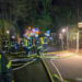 Flammen lodern aus Hotel Burggraf in Tecklenburg-Großeinsatz