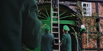 Schützenscheibe wird aufgehangen: SVLN lädt am 4. Juli ein