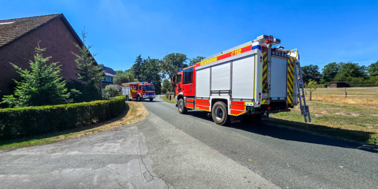 Feuerwehr Brochterbeck zu Brand alarmiert – PV-Modul war durchgebrannt