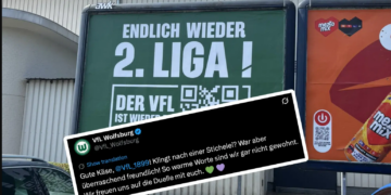 Wie der VfL Osnabrück die Konkurrenz mit frechen Plakaten vorführt
